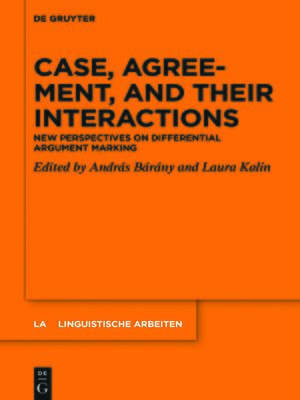 cover image of Case, Agreement, and their Interactions